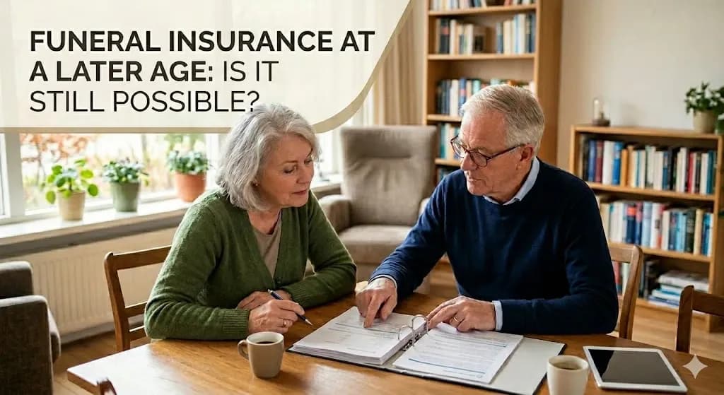 Funureal insurance at a later age