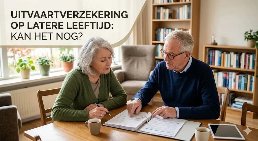 Uitvaartverzekering op latere leeftijd: kan het nog?